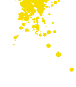 Yellow Paint Splotch